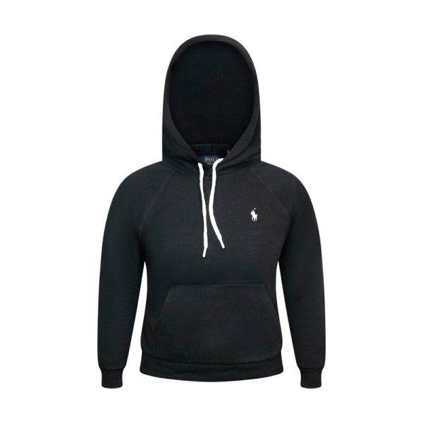 Ralph Lauren Polo Hoodie Black Women s Online Hot Sale