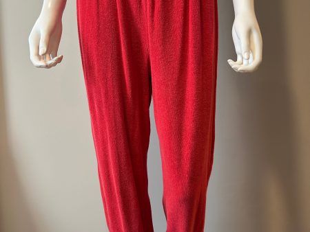 Suzie Kondi The Tinos Slim Track Pants in Terry Size M Supply