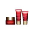 Clarins Super Restorative Day Cream Set:
 Super Restorative Day Cream 50ml (All Skin Types) +
 Super Restorative Night Cream 15ml (All Skin Types) +
 Super Restorative Hand Cream 30ml Hot on Sale