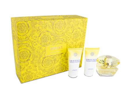 Versace Yellow Diamond 50ml Eau De Toilette Perfume Gift Set Online Hot Sale