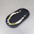 Antica Murrina Cream & Gold Glass Necklace CO422A02 Online Sale