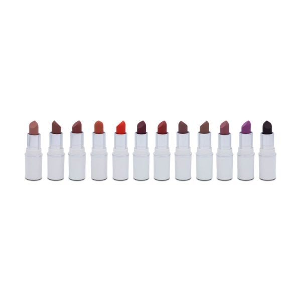 MAC Lips By The Dozen Mini Powder Kiss Lipstick Set x 12 Supply