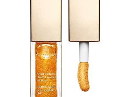 Clarins Lip Comfort Oil 7ml #07 Honey Glam Fashion