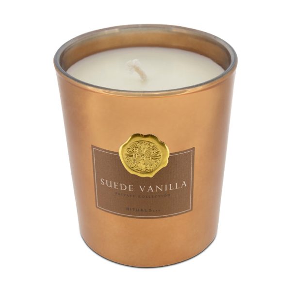 Rituals Suede Vanilla Scented Candle 360g Private Collection For Discount