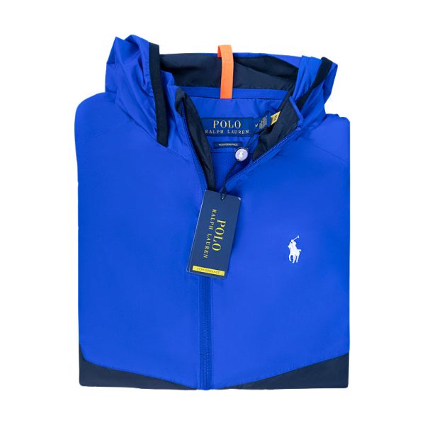 Ralph Lauren Polo Windbreaker Jacket Blue & Black  Men s Online Hot Sale