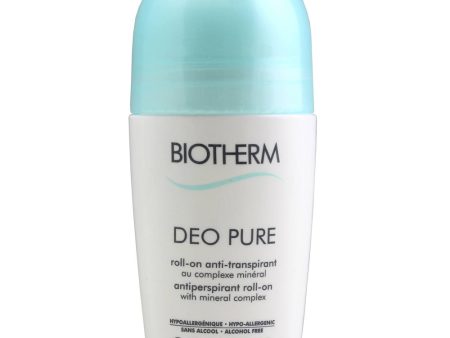 Biotherm 75ml Deo Pure Roll-On Antiperspirant Deodorant Discount