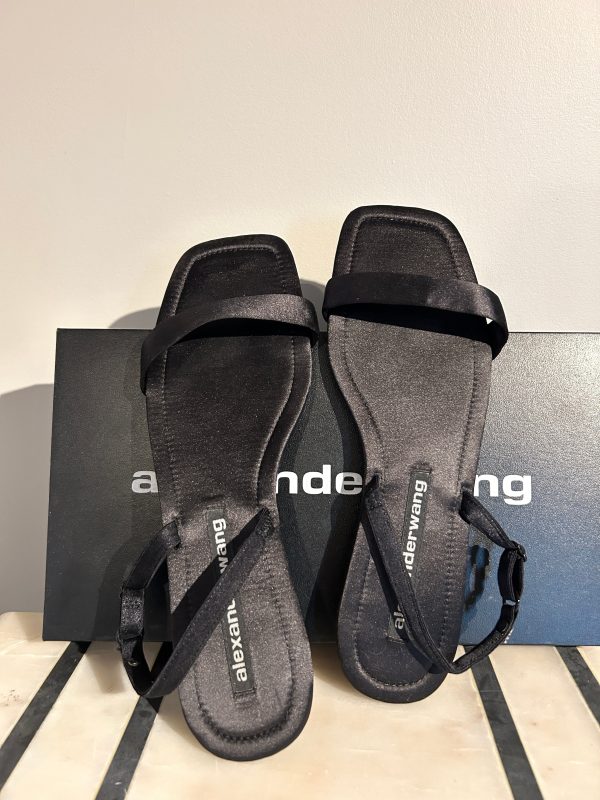 Alexander Wang Black Ryder Jelly Size 40 Hot on Sale