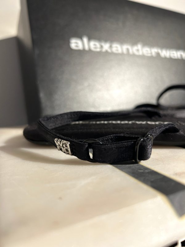 Alexander Wang Black Ryder Jelly Size 40 Hot on Sale