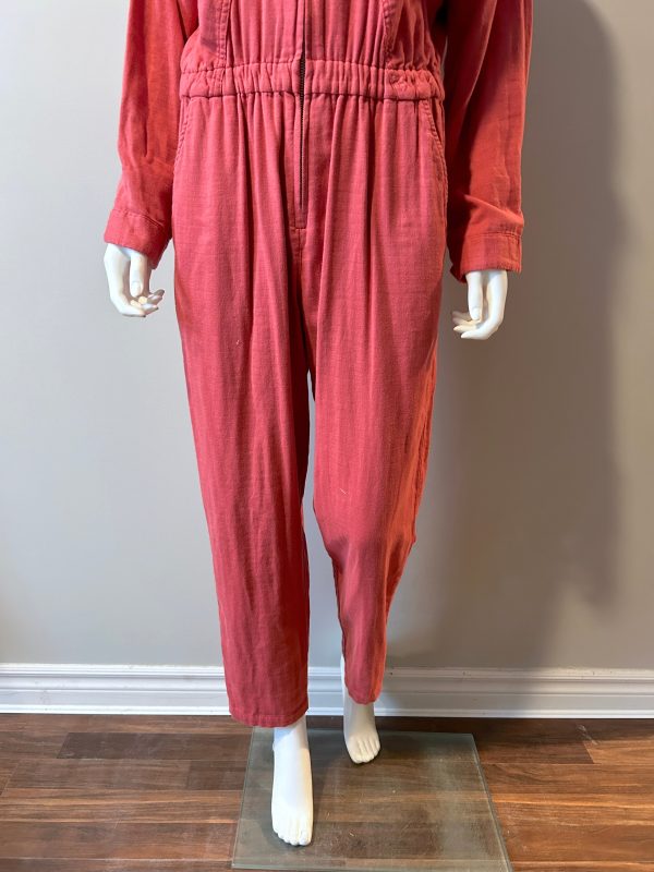 XIRENA Jaymes Cotton Pink Jumpsuit Size S Supply