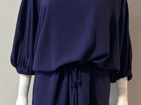 Lanvin Midnight Blue Dress Size 40 8 Fashion