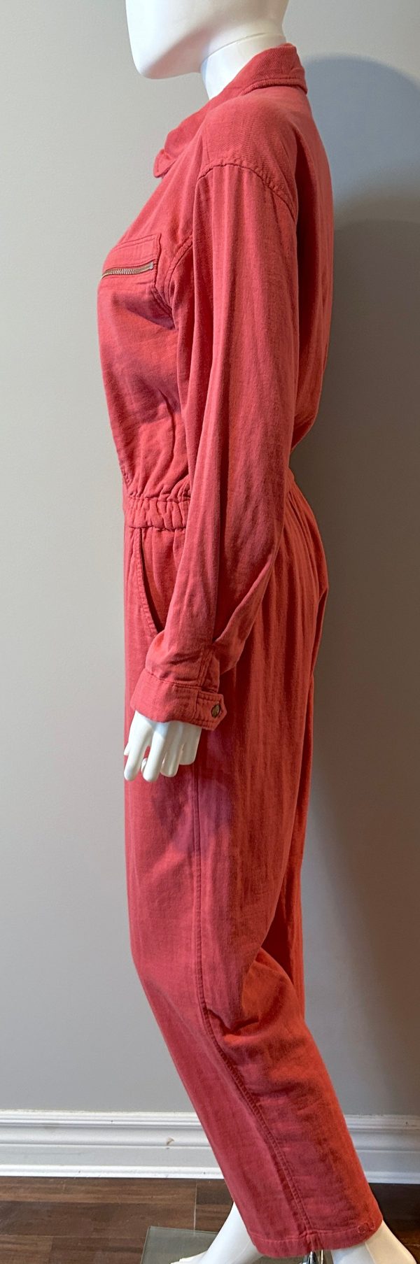 XIRENA Jaymes Cotton Pink Jumpsuit Size S Supply