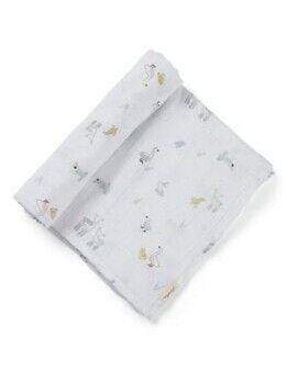 Pehr Springtime Friends Swaddle 46  x 46  NEW (many available) Fashion