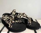 Loeffler Randall Animal Print sandals Size 7.5 Online Hot Sale