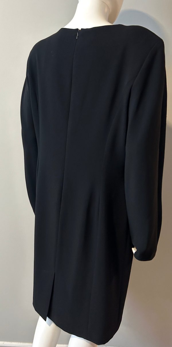 Anne Klein Black Dress Size 14 Online