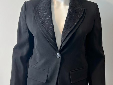 Ann Demeulemeester 2 way Black Blazer Size 34 2 Hot on Sale